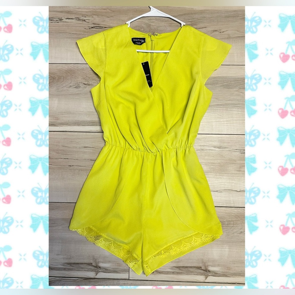 NWT Bebe Romper Size XXS